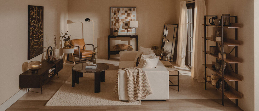 Bandar Natural Rope and Black Wood Large Bench