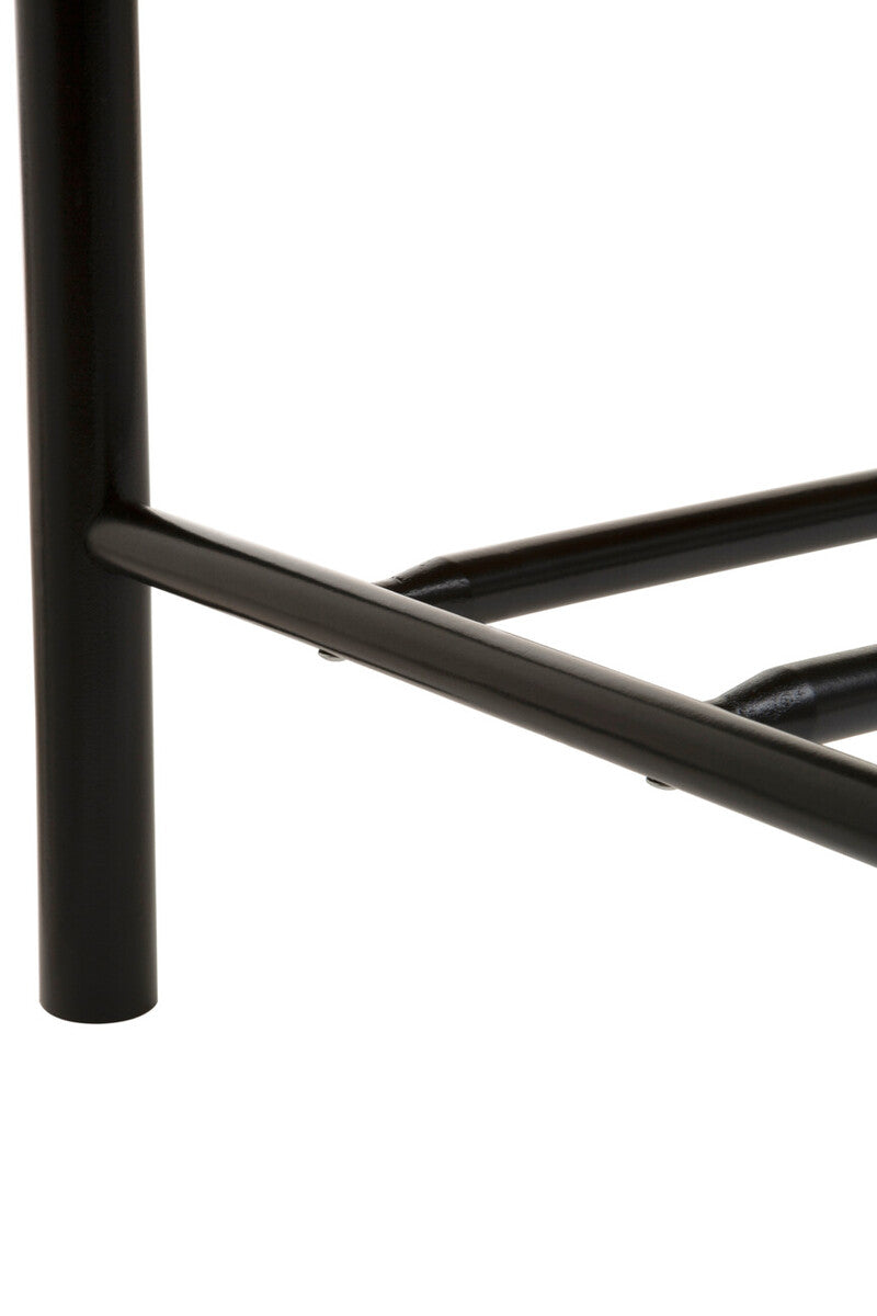 Bandar Natural Rope and Black Wood Large Bench